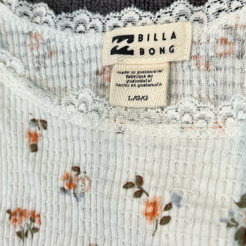 Billabong Floral Knit Tank